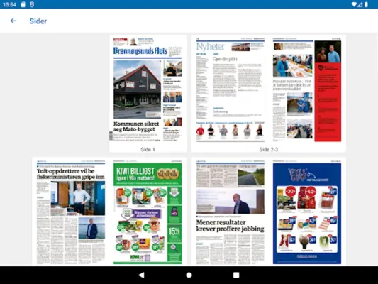 Brønnøysunds eAvis android App screenshot 0