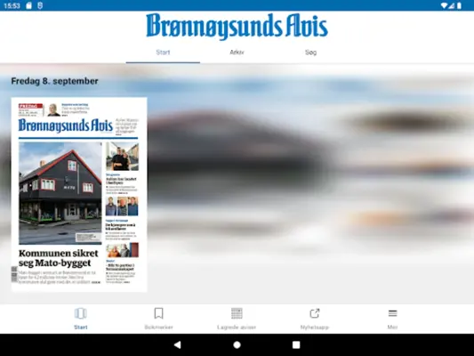 Brønnøysunds eAvis android App screenshot 3